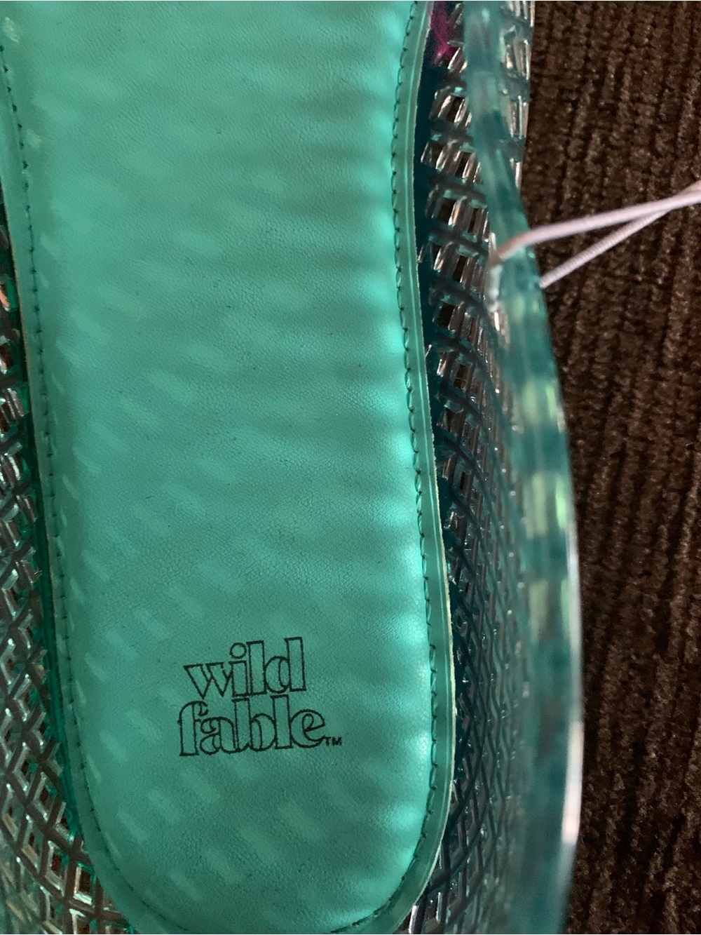 Wild Fable Women's Aqua Jelly Ballet Flats - Picture 4 of 6